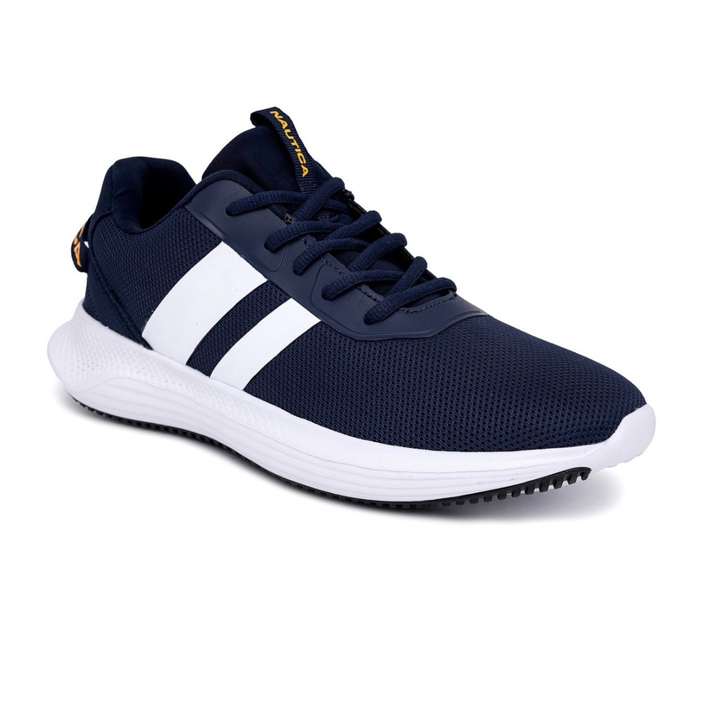 Nautica Navy and White Athletic Shoes
